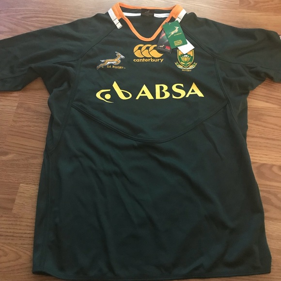 Canterbury south africa rugby shirt Clearance